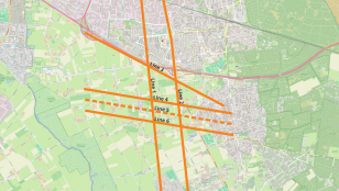 scanlijnen seismisch onderzoek
